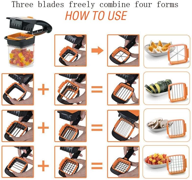 🥕Affettatrice e tagliaverdure multifunzionale 🥒