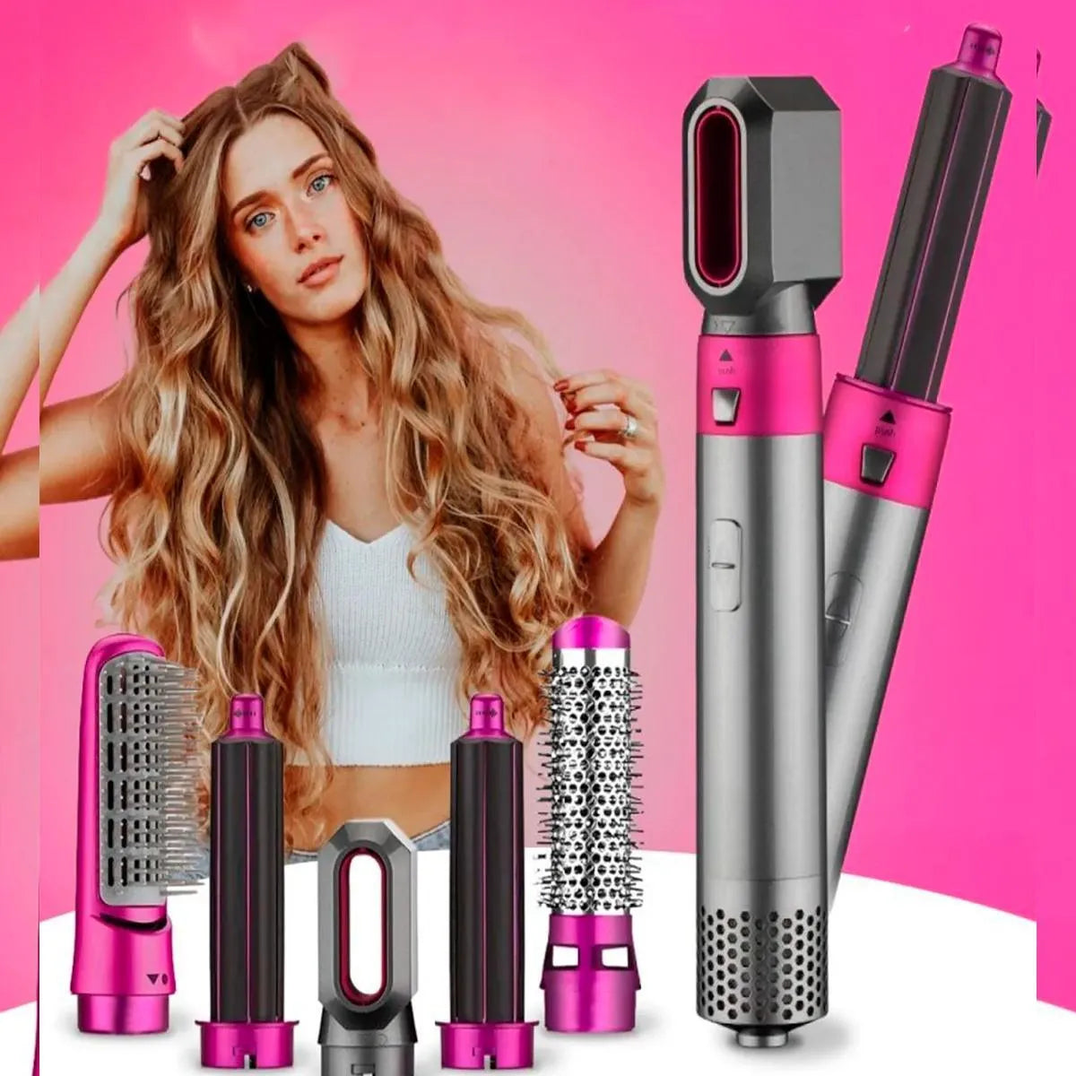 Escova Modeladora 5 in 1 Multifuncional