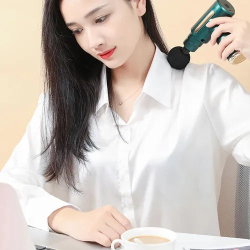 💆 MASSAGGIATORE MUSCOLARE FASCIA – PORTATILE & POTENTE!