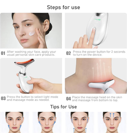 ✨ MASSAGGIATORE FACCIALE ELETTRICO ANTIRUGHE – RINGIOVANISCI A CASA TUA! ✨