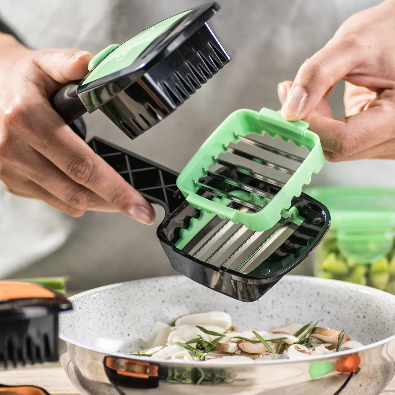 🥕Affettatrice e tagliaverdure multifunzionale 🥒