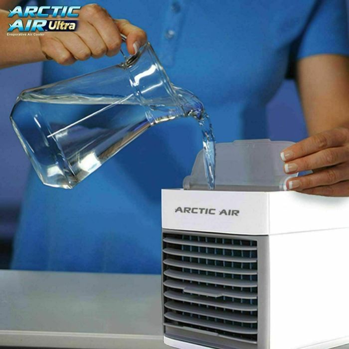 ❄️ ARCTIC AIR – MINI CLIMATIZZATORE PORTATILE 3 IN 1!