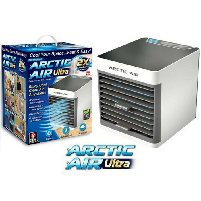 ❄️ ARCTIC AIR – MINI CLIMATIZZATORE PORTATILE 3 IN 1!